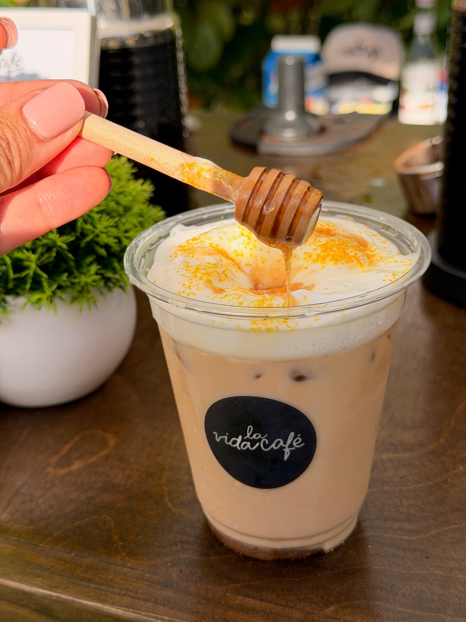 Crafted drink detail